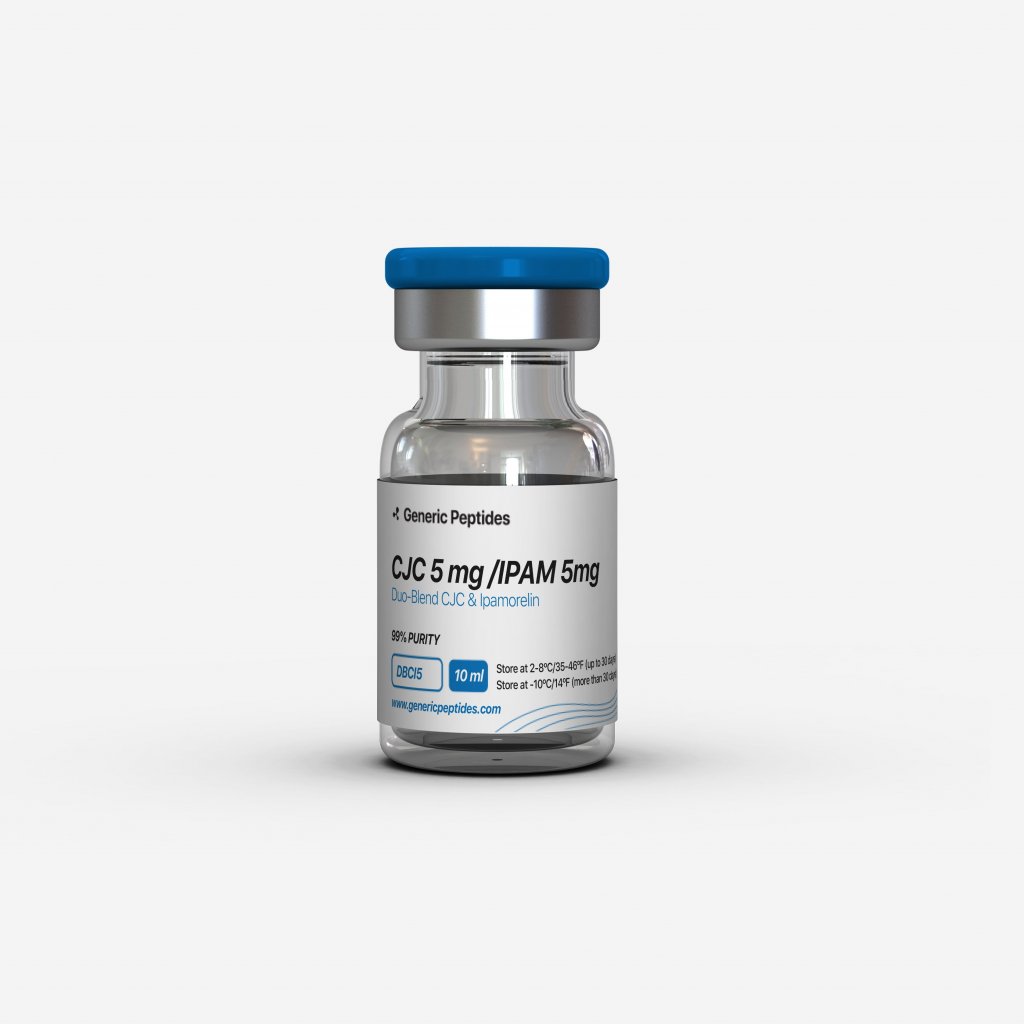 DUO-BLEND CJC & IPAMORELIN - vial by Generic Peptides DUO-BLEND CJC & IPAMORELIN - vial by Generic Peptides