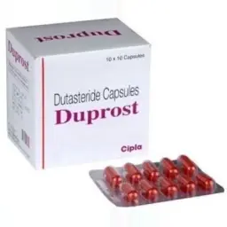 DUPROST 0.5 MG - 100 caps by Cipla, India