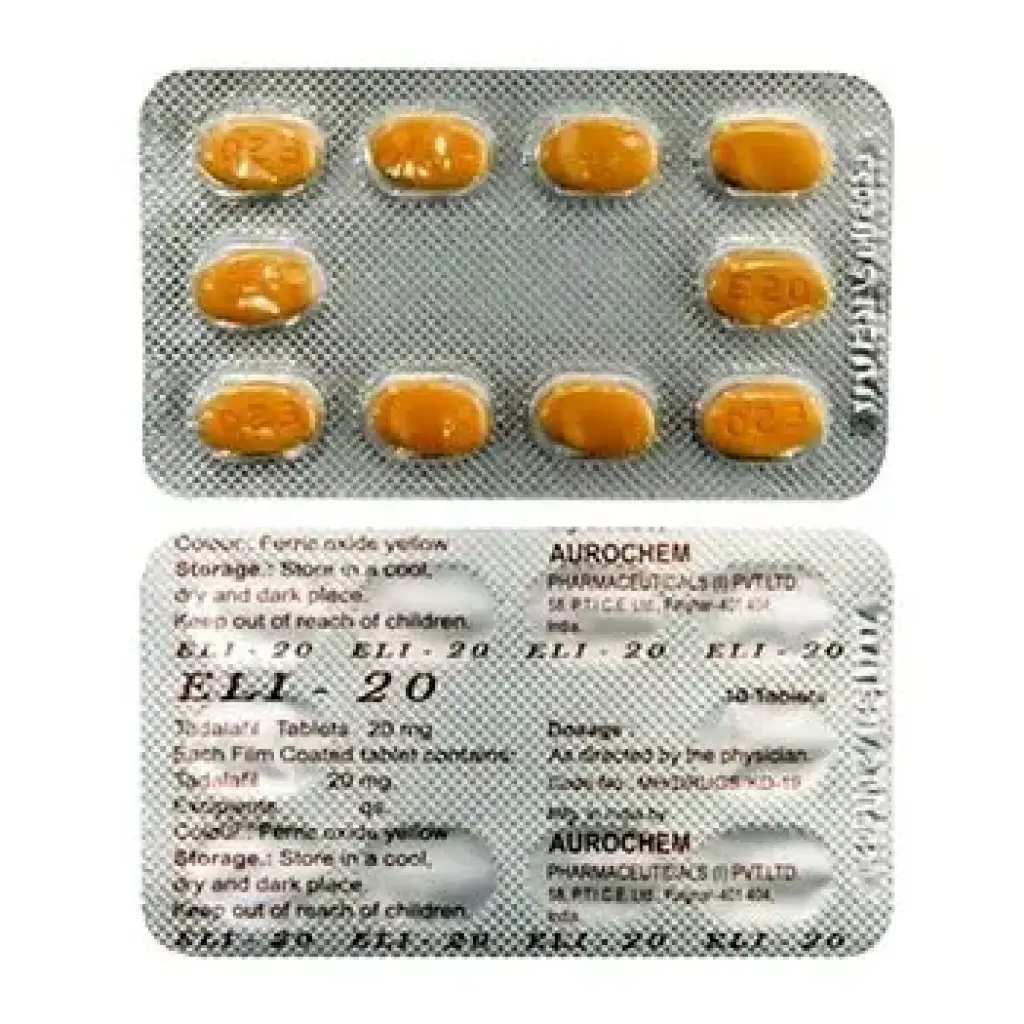 ELI 20 - 200 tabs by Aurochem Laboratories (I) Pvt. Ltd, India