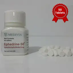 EPHEDRINE-50 - 50 tabs by Medivia