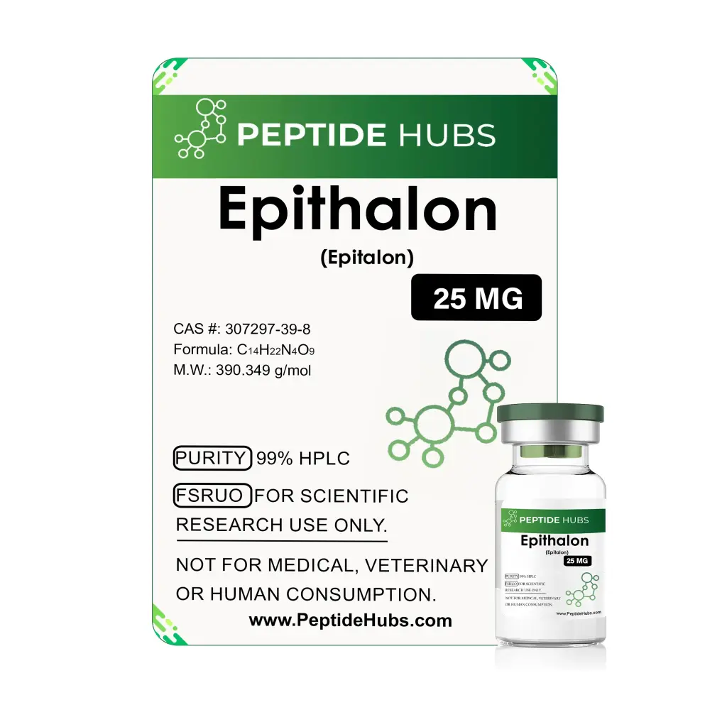 EPITALON 25 MG - vial by Peptide Hubs EPITALON 25 MG - vial by Peptide Hubs
