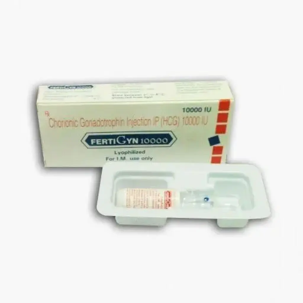 FERTIGYN 10000 IU - vial by Sun Pharma, India FERTIGYN 10000 IU - vial by Sun Pharma, India