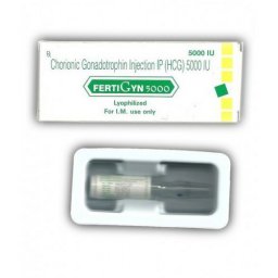 FERTIGYN 5000 IU - amp by Sun Pharma, India