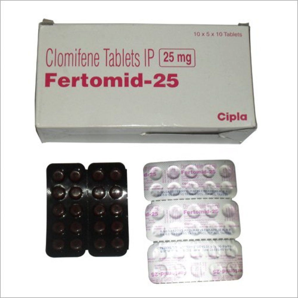 Fertomid 25 mg - 50 tabs by Cipla, India Fertomid 25 mg - 50 tabs by Cipla, India