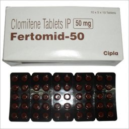 Fertomid 50 mg - 50 tabs by Cipla, India