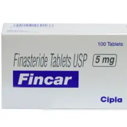 Fincar - 100 tabs by Cipla, India
