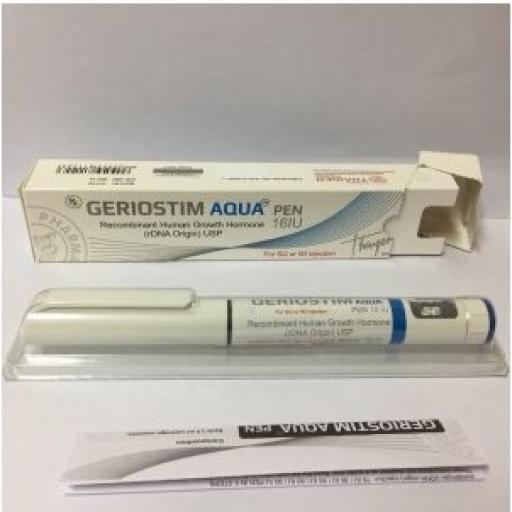 GERIOSTIM AQUA PEN 16 IU (Peptides (hCG / rhGH / IGF-1)) for Sale