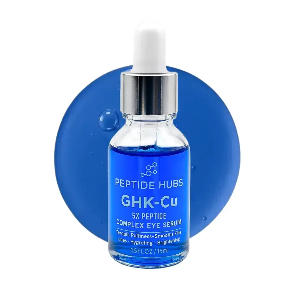 GHK-CU EYE SERUM - bottle by Peptide Hubs
