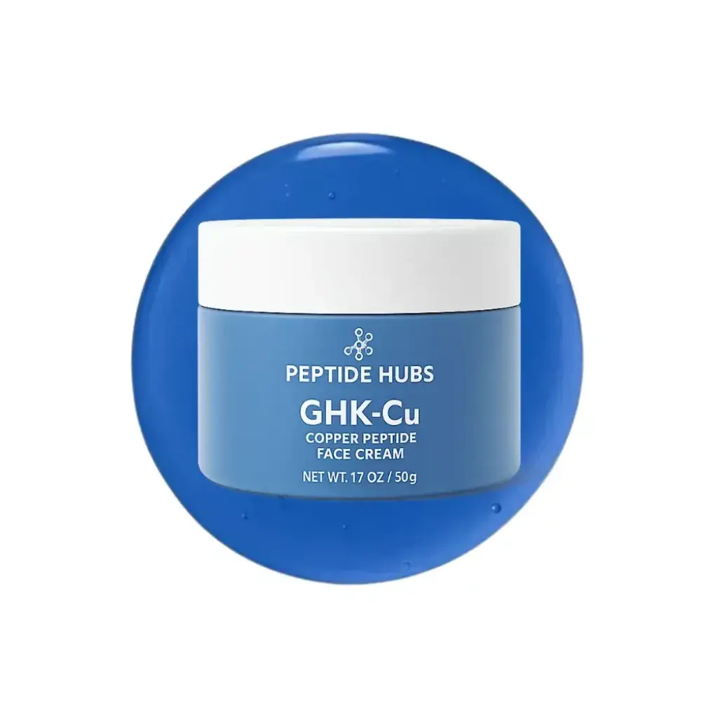 GHK-CU FACE CREAM - bottle by Peptide Hubs
