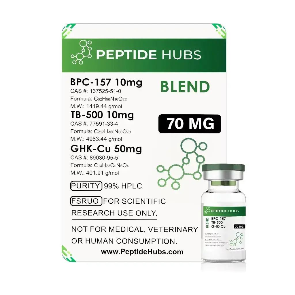 GLOW BLEND 70 MG - vial by Peptide Hubs