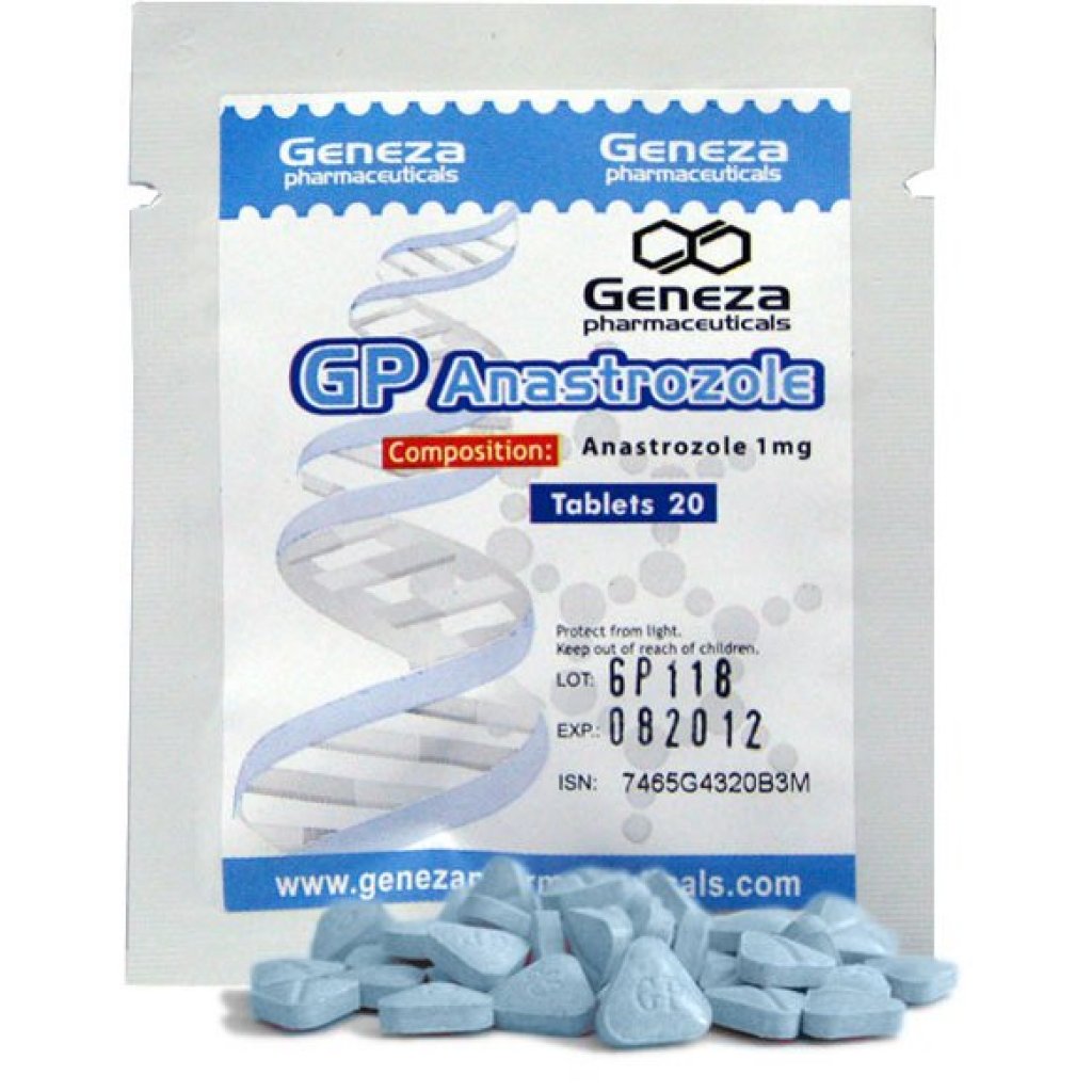 GP ANASTROZOLE - 20 tabs by Geneza Pharmaceuticals GP ANASTROZOLE - 20 tabs by Geneza Pharmaceuticals