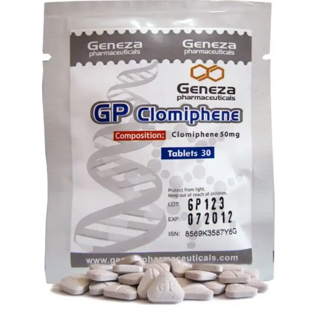GP CLOMIPHENE - 30 tabs by Geneza Pharmaceuticals GP CLOMIPHENE - 30 tabs by Geneza Pharmaceuticals