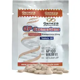 GP EXEMESTANE - 20 tabs by Geneza Pharmaceuticals