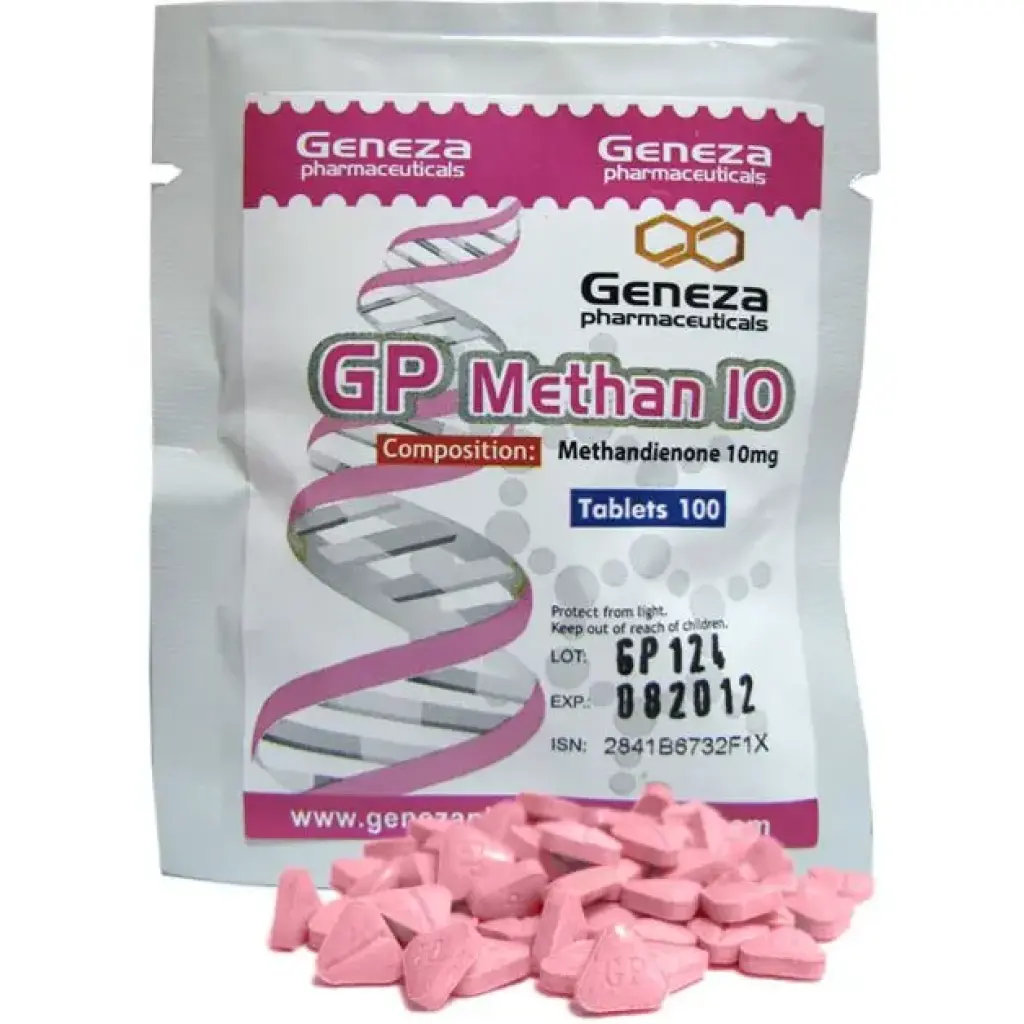 GP METHAN 10 - 100 tabs by Geneza Pharmaceuticals