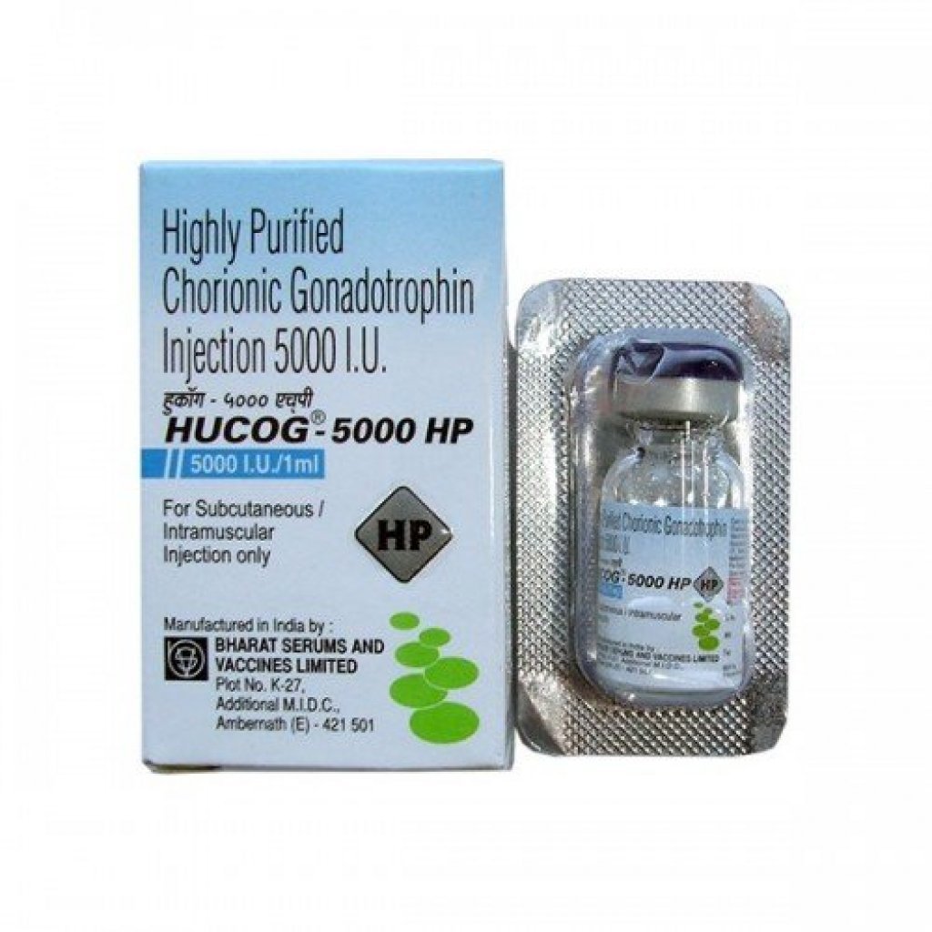 HUCOG 5000 IU - amp by Bharat Serums And Vaccines Ltd, India HUCOG 5000 IU - amp by Bharat Serums And Vaccines Ltd, India