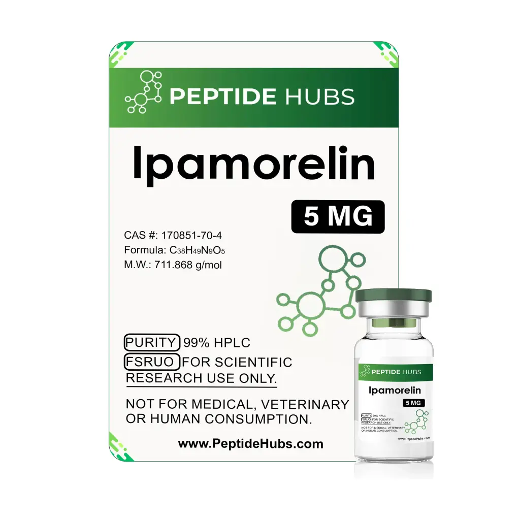 IPAMORELIN 5 MG - vial by Peptide Hubs IPAMORELIN 5 MG - vial by Peptide Hubs