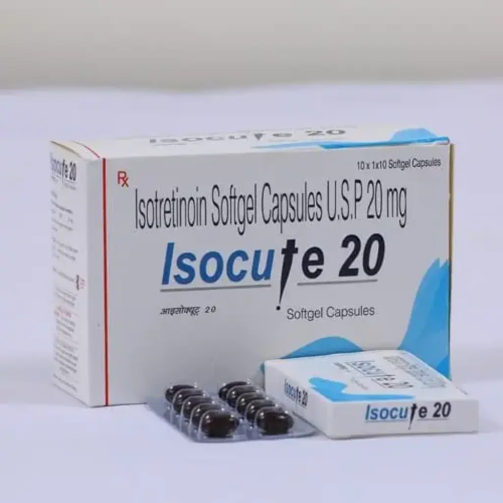 ISOCUTE 20 - 100 caps by Cutis Biologicals ISOCUTE 20 - 100 caps by Cutis Biologicals