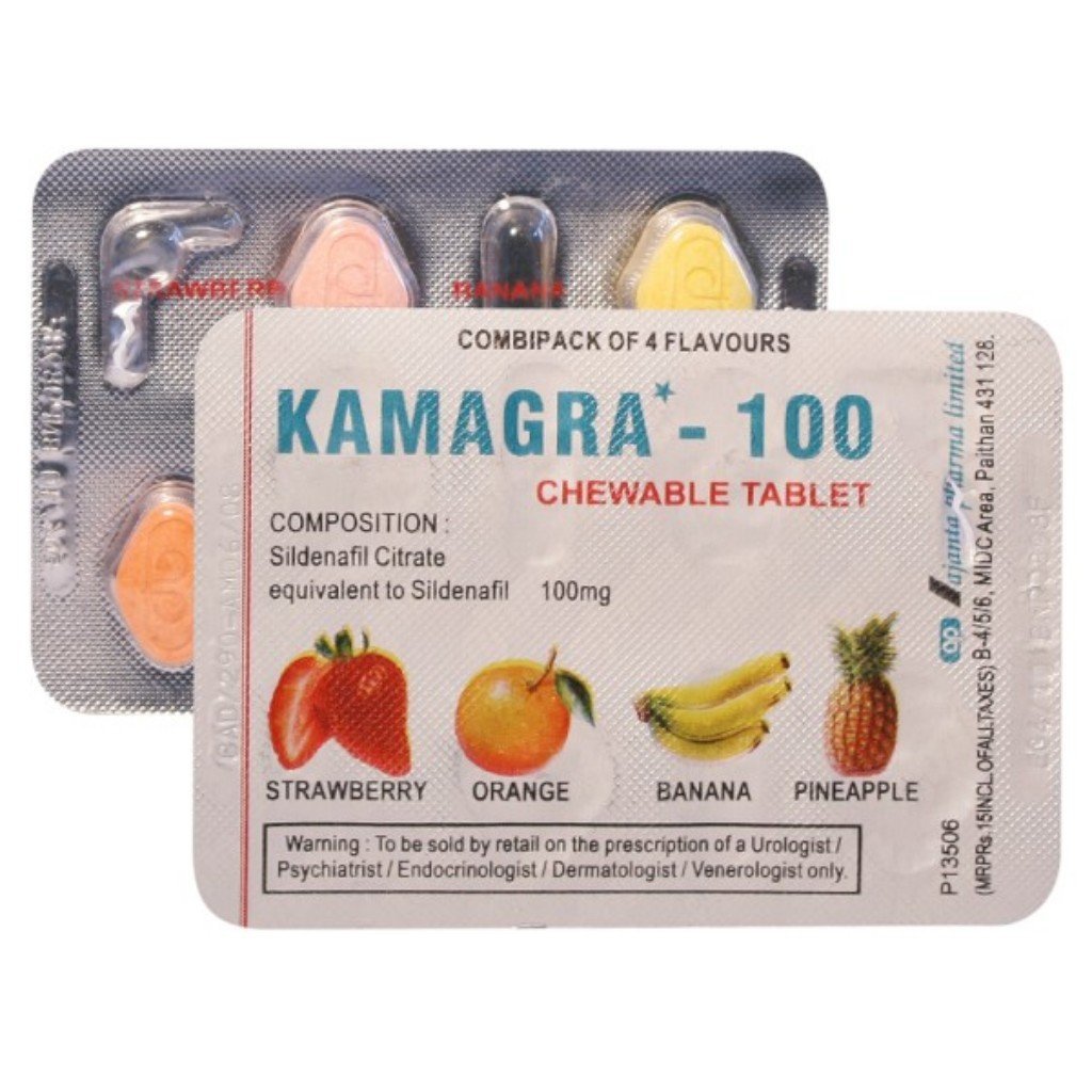 KAMAGRA CHEWABLE FLAVOURED 100