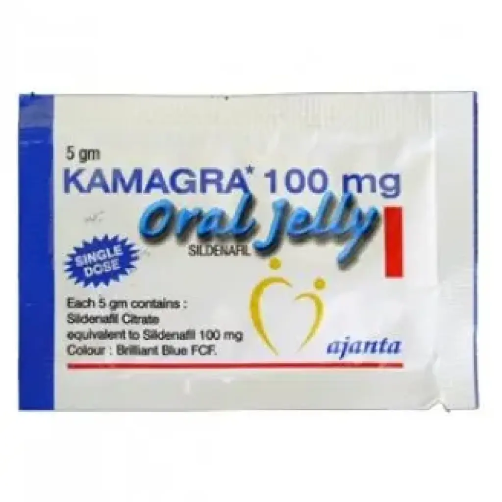 KAMAGRA ORAL JELLY - 7 sachets by Ajanta Pharma, India