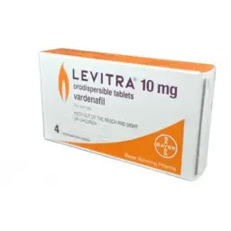 Levitra 10 mg - 4 tabs by Bayer Schering, Turkey