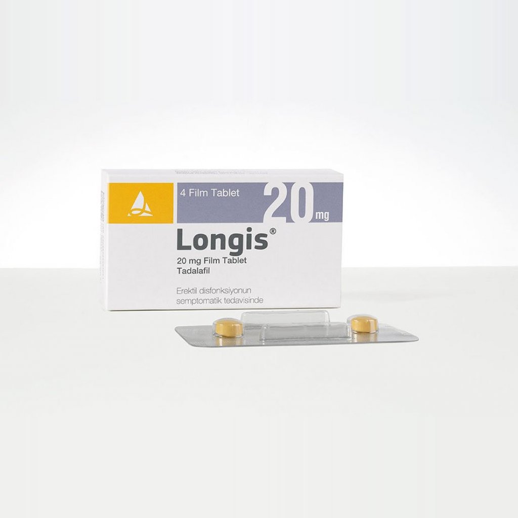 LONGIS 20 MG - 4 tabs by Santa Pharma LONGIS 20 MG - 4 tabs by Santa Pharma