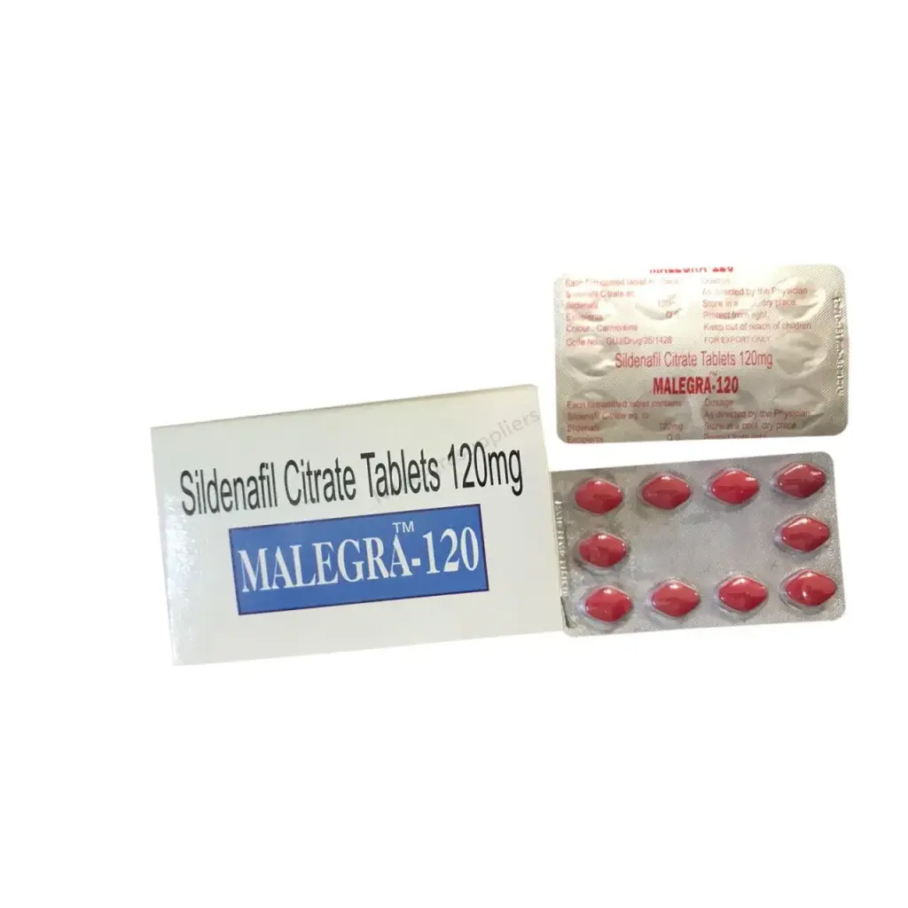 MALEGRA-120 - 100 tabs by Sunrise Remedies