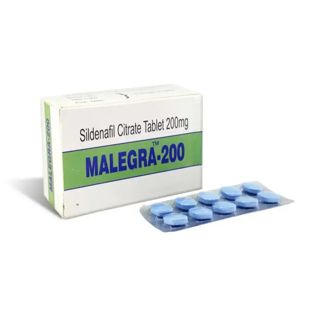MALEGRA-200 - 100 tabs by Sunrise Remedies