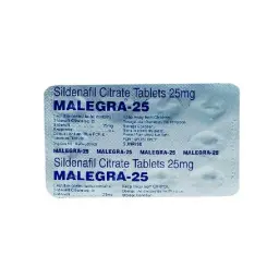 MALEGRA-25 - 100 tabs by Sunrise Remedies