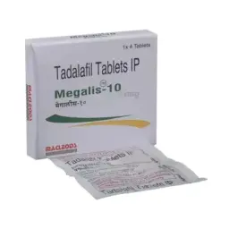 MEGALIS-10 - 16 tabs by Macleods
