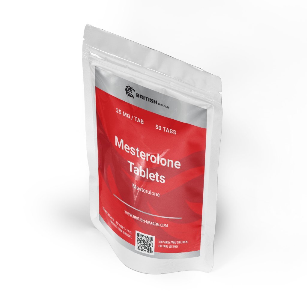 MESTEROLONE TABLETS - 50 tabs by British Dragon Pharmaceuticals MESTEROLONE TABLETS - 50 tabs by British Dragon Pharmaceuticals