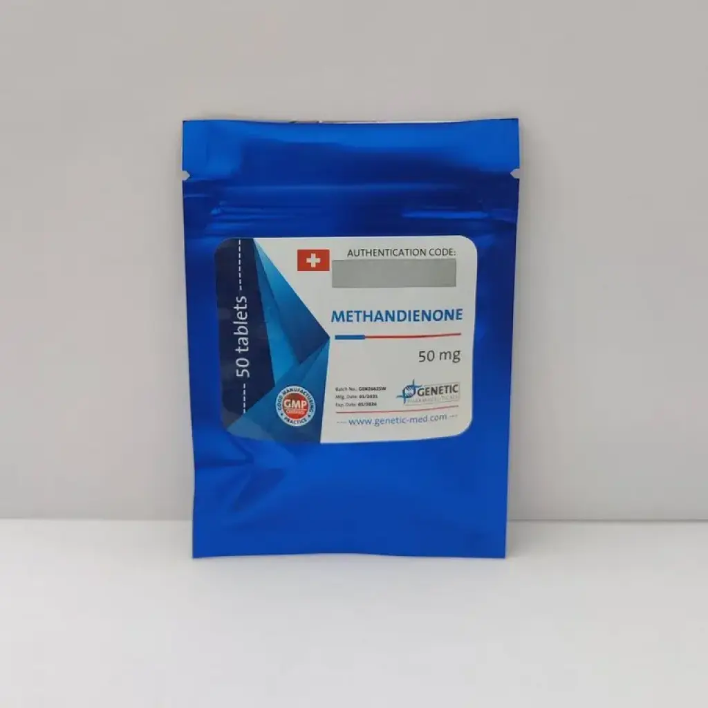 METHANDIENONE 50 MG - 50 tabs by Genetic Pharmaceuticals
