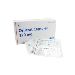Orlistat - 40 tabs by Cipla, India