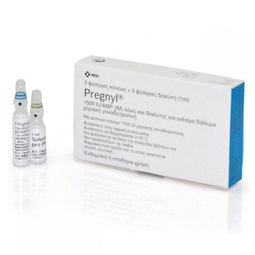 PREGNYL 1500 IU (Peptides (hCG / rhGH / IGF-1)) for Sale
