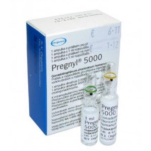 PREGNYL 5000 IU (Peptides (hCG / rhGH / IGF-1)) for Sale