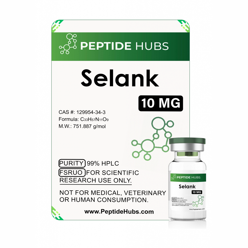 SELANK 10 MG - vial by Peptide Hubs SELANK 10 MG - vial by Peptide Hubs