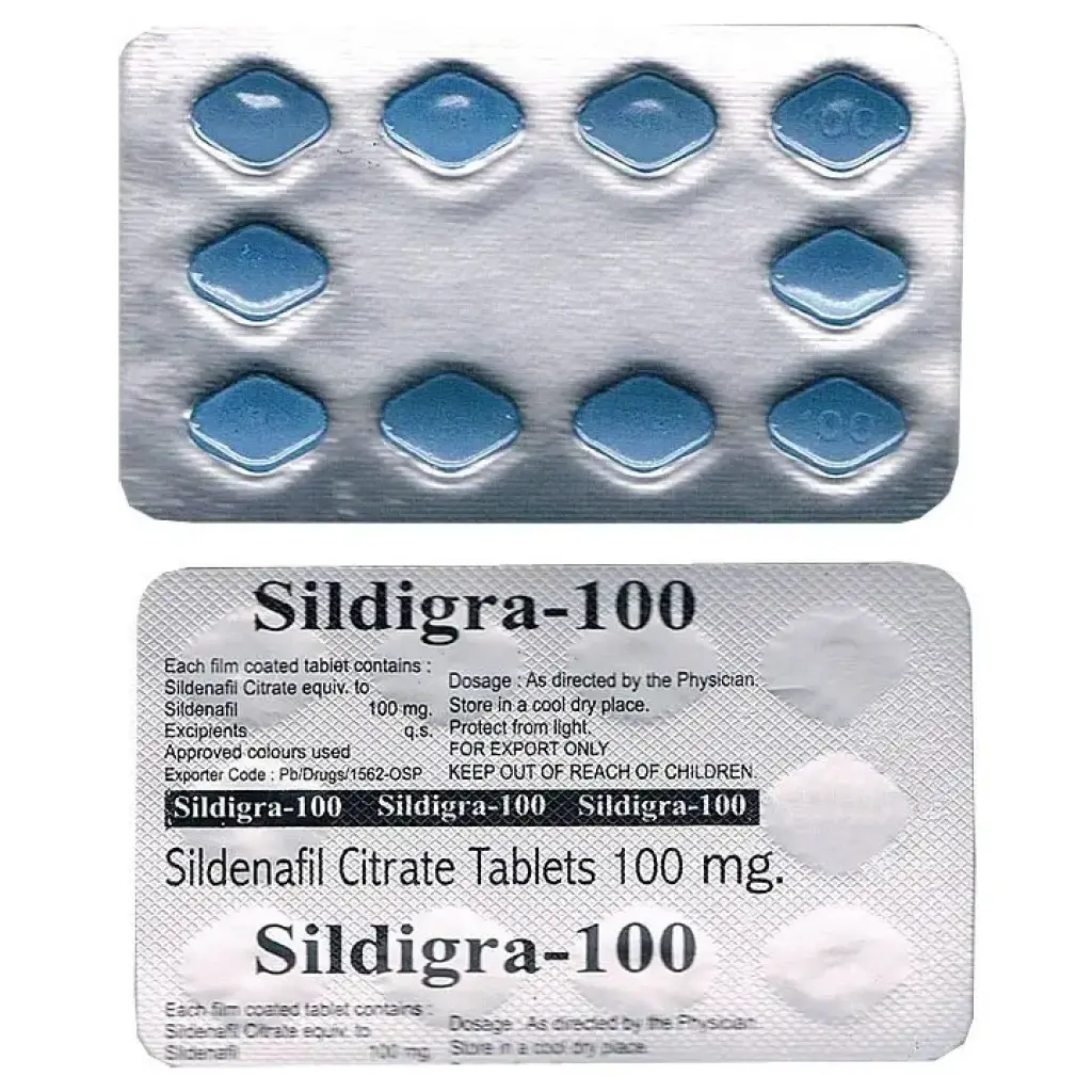 SILDIGRA-100 - 100 tabs by Dharam Distributors