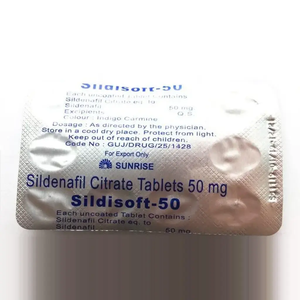 SILDISOFT-50 - 100 tabs by Sunrise Remedies