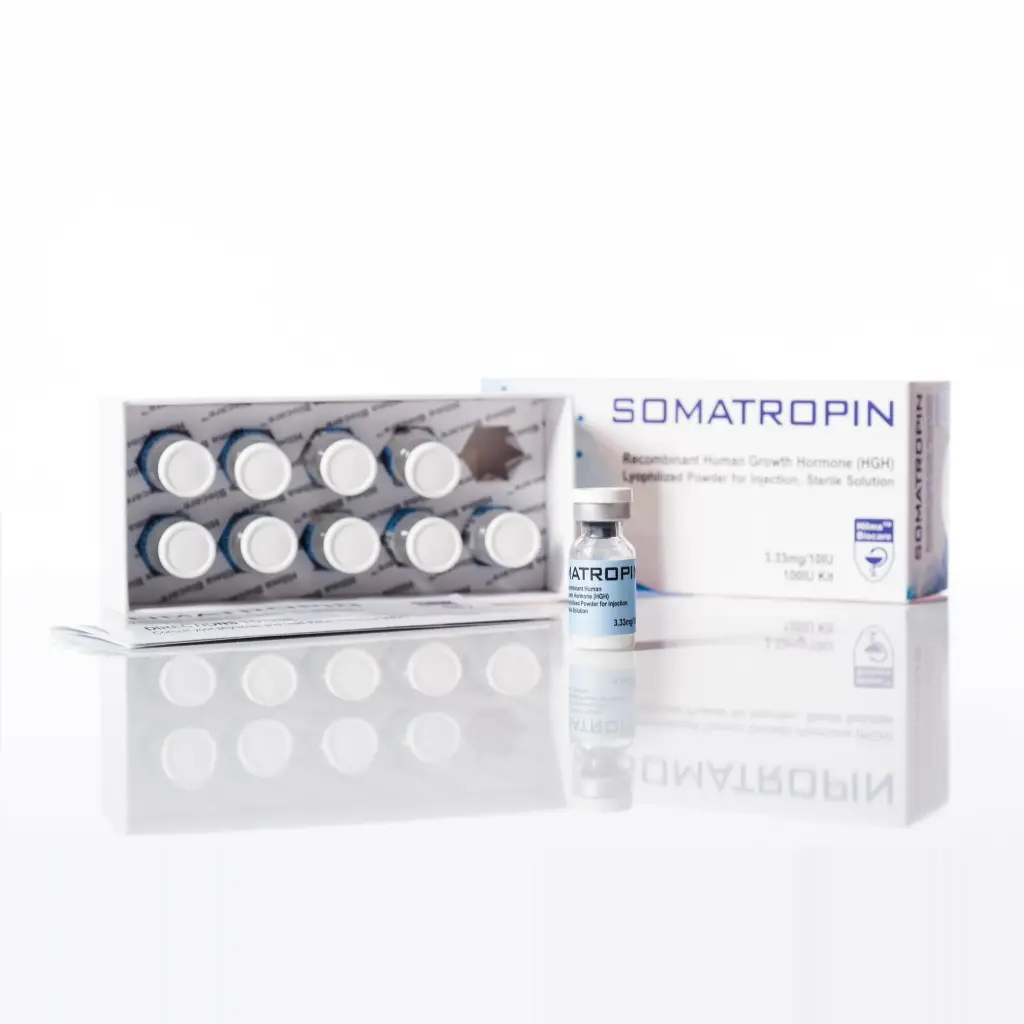 SOMATROPIN POWDER 10 IU - kit by Hilma Biocare SOMATROPIN POWDER 10 IU - kit by Hilma Biocare