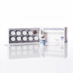 SOMATROPIN POWDER 10 IU 10 vials x 10iu kit by Hilma Biocare