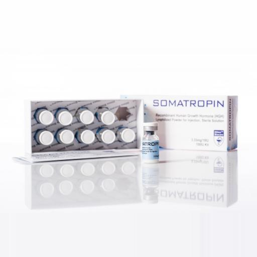 SOMATROPIN POWDER 10 IU (Peptides (hCG / rhGH / IGF-1)) for Sale