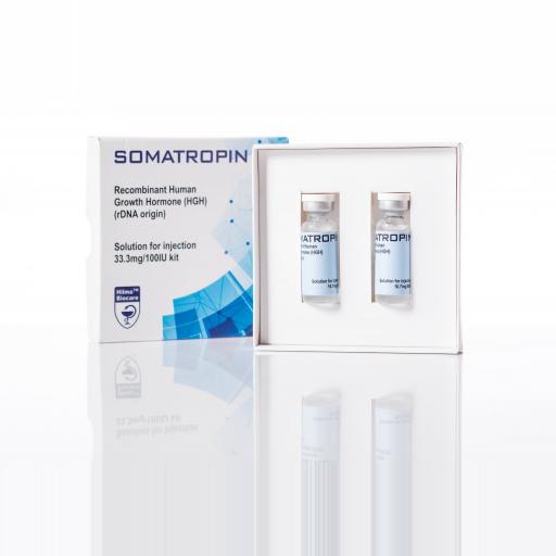 SOMATROPIN SOLUTION 50 IU (Peptides (hCG / rhGH / IGF-1)) for Sale