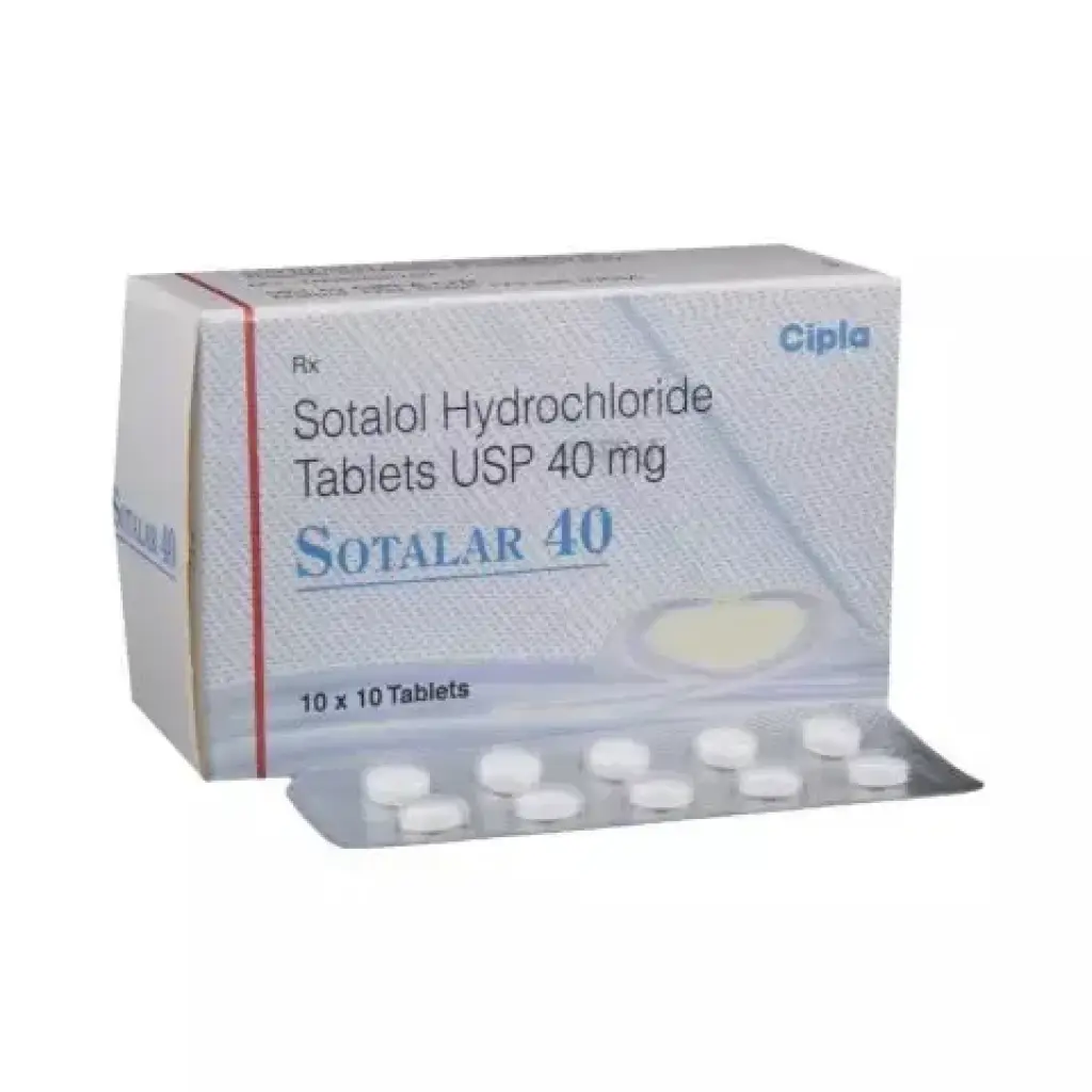 SOTALAR 40 - 50 tabs by Cipla, India