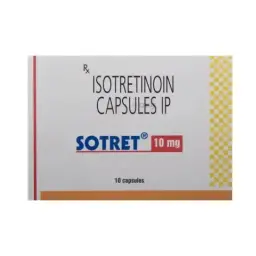 SOTRET 10 MG - 50 caps by Sun Pharma, India