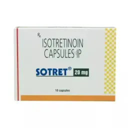 SOTRET 20 MG - 30 tabs by Sun Pharma, India
