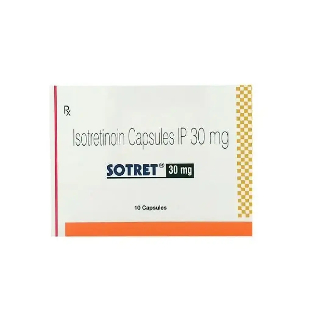 SOTRET 30 MG - 30 caps by Sun Pharma, India
