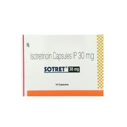 SOTRET 30 MG - 30 caps by Sun Pharma, India