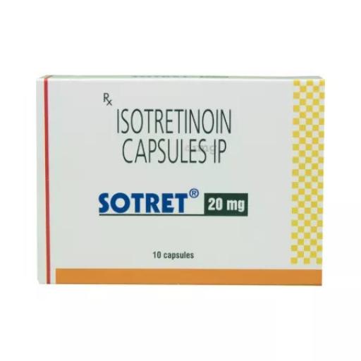 SOTRET 20 MG (Sun Pharma) for Sale
