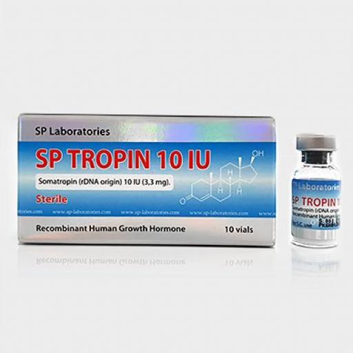 SP TROPIN 10 IU (Peptides (hCG / rhGH / IGF-1)) for Sale