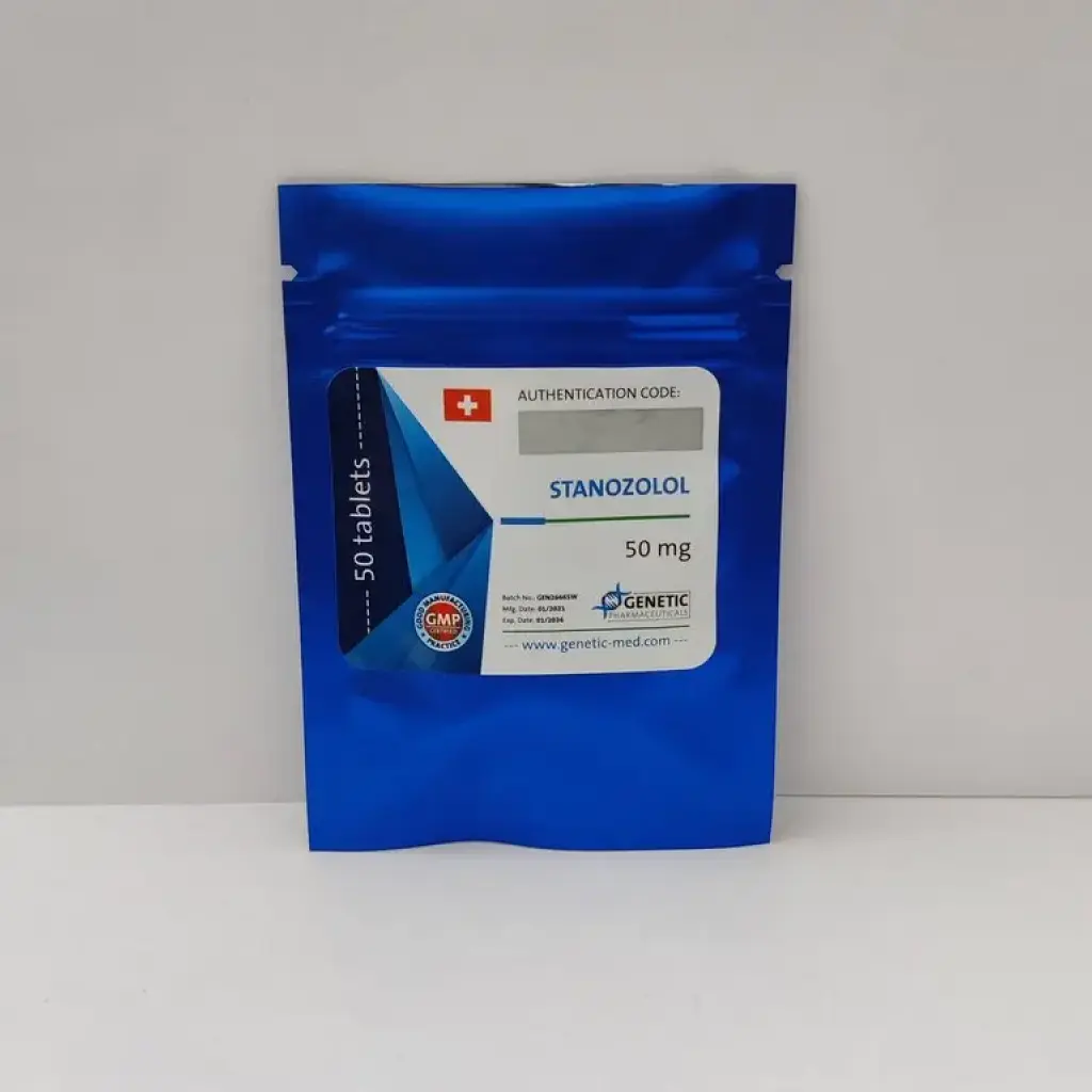 STANOZOLOL 50 MG - 50 tabs by Genetic Pharmaceuticals STANOZOLOL 50 MG - 50 tabs by Genetic Pharmaceuticals