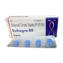 SUHAGRA-50 - 16 tabs by Cipla, India